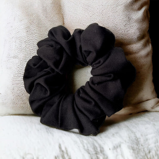 Basic Black Scrunchie